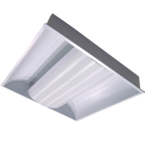 CGLCommercial Luminaire FLUTE Recessed indirect Lum with Ribbed