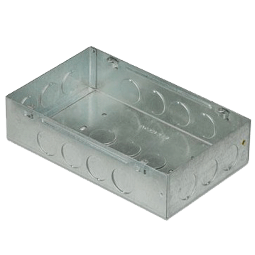 Anchor Concealed GI Sheet Metal Boxes 1 or 2 Module