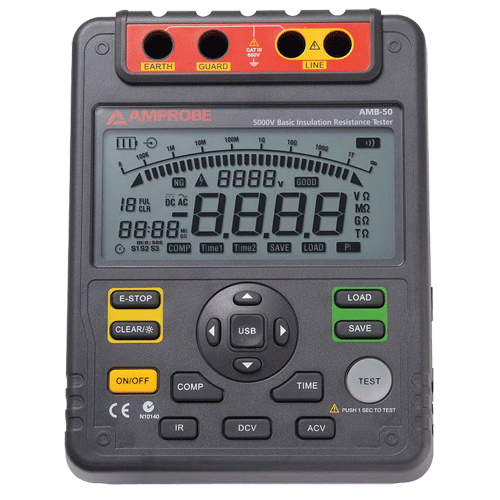 FLUKE MAKE AMB‐50 5000V INSULATION RESISTANCE TESTER