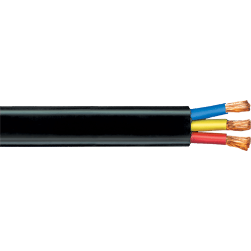 Polycab PVC Submersible Cable 10 sq mm 3 core 1100v Copper Conductor 100 Mtr